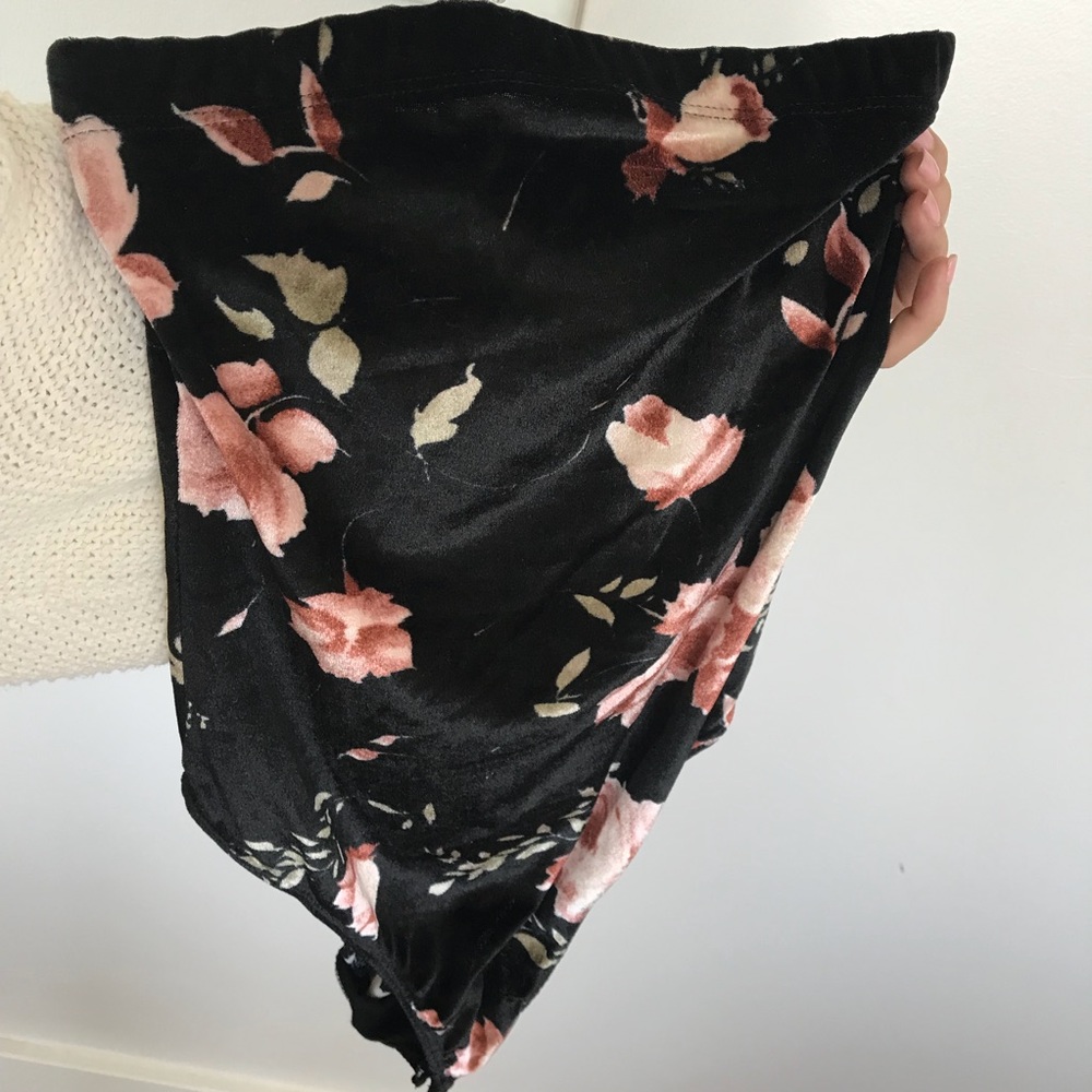 Velvet bodysuit, never worn.